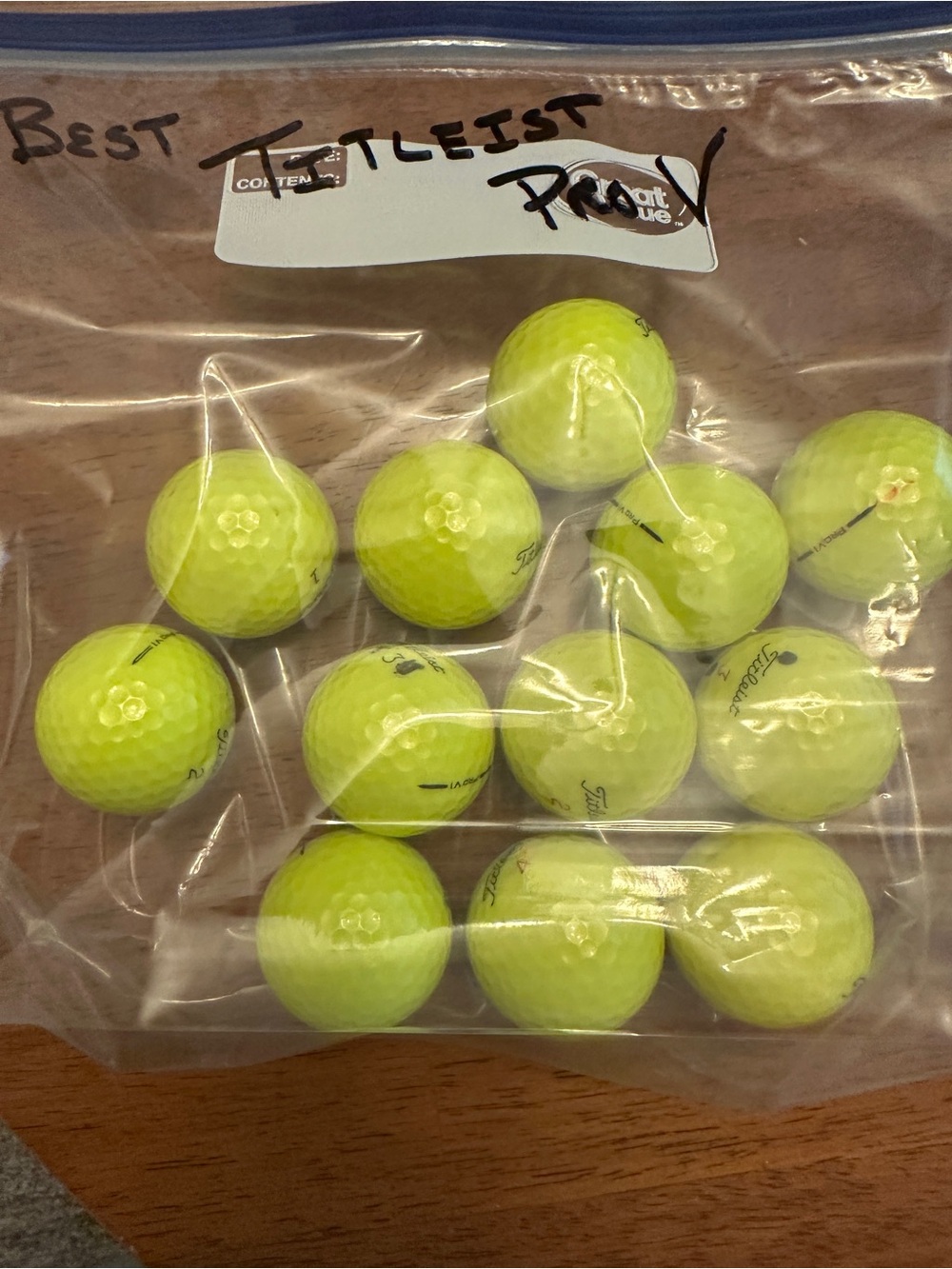 Titleist High-Visibility Neon Yellow Golf Balls - Pack of 12